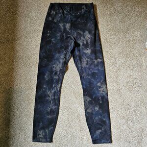 Lululemon Align 25 inch inseam (green/blue tie dye)
